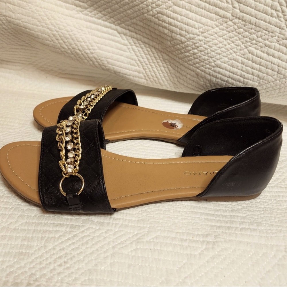 ANDIAMO| size 7 1/2 WOMENS Flat dress shoes